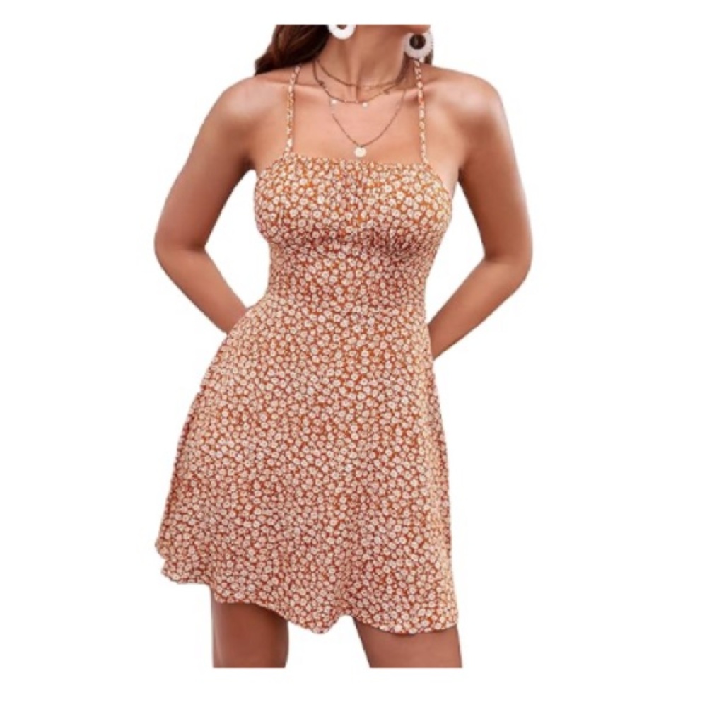 Floral Mini Cami Dress